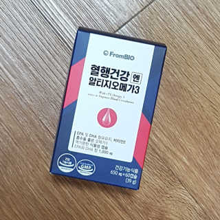 프롬바이오 혈액순환과 눈 건강을 동시에 혈행건강엔알티지오메3 — 5점을 준 리뷰어가 2019년 11월 올린 사용 사진