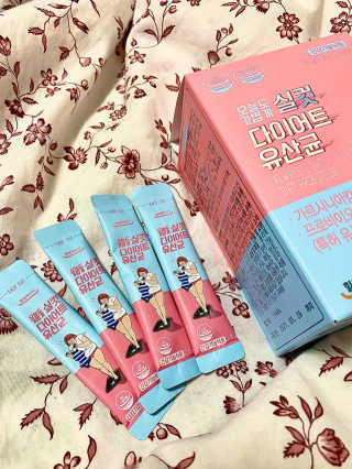 힐링팩토리 오늘도 가볍게 실컷 다이어트 유산균 — 5점을 준 리뷰어가 2020년 3월 올린 사용 사진