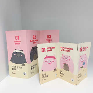 미팩토리 3단 돼지코팩 1box + 3단 흑돼지코팩 1box — 4점을 준 리뷰어가 2019년 8월 올린 사용 사진