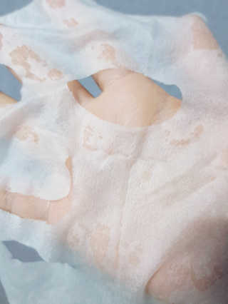 메이베나 1일 1팩 뽑아쓰는 마스크팩 — 5점을 준 리뷰어가 2019년 1월 올린 사용 사진