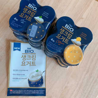 [매일 바이오] 생크림요거트 플레인 12개 + 유자 12개 — 5점을 준 리뷰어가 2019년 7월 올린 사용 사진
