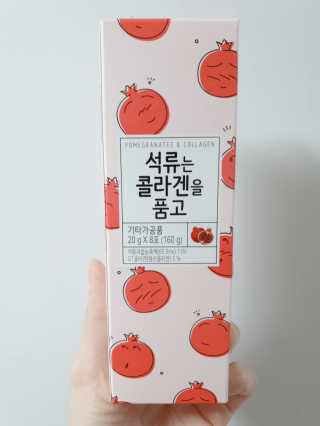 광희생활건강 석류는 콜라겐을 품고 — 2점을 준 리뷰어가 2020년 1월 올린 사용 사진
