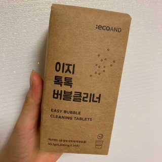 [에코앤드]이지톡톡 버블클리너 1종세척제 — 5점을 준 리뷰어가 2019년 7월 올린 사용 사진