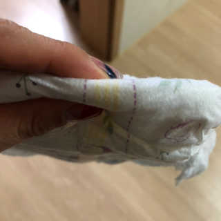 보솜이 리얼코튼 팬티형 — 5점을 준 리뷰어가 2019년 3월 올린 사용 사진