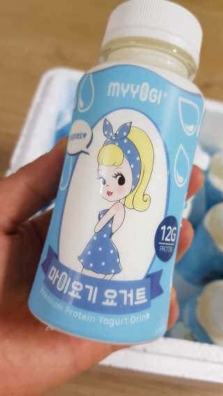 마이요기 요거트 — 5점을 준 리뷰어가 2019년 8월 올린 사용 사진