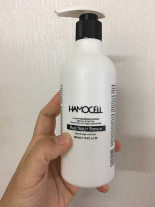 HAMOCELL 헤머셀 매직 스트레이트 샴푸 — 3점을 준 리뷰어가 2019년 4월 올린 사용 사진