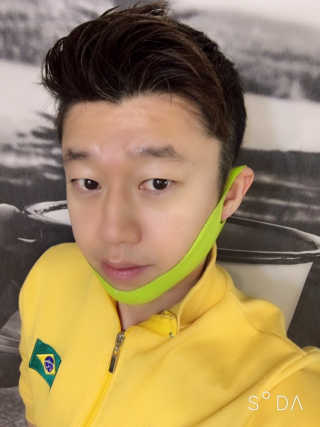 스케덤 시카 리프팅밴드 — 4.5점을 준 리뷰어가 2019년 3월 올린 사용 사진