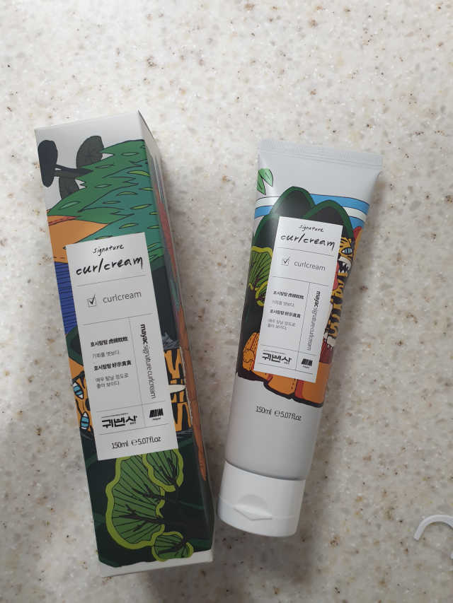 귀빈사 mayac 호시탐탐 시그니처 컬크림 150ml 리뷰 사진