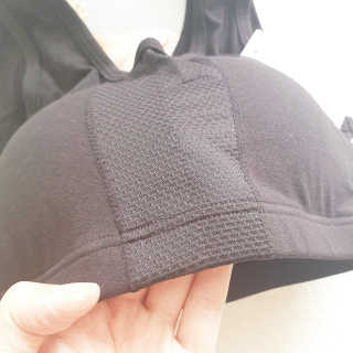 크리비아 All Day Comfort 면스판  메쉬 스포츠 브라 — 5점을 준 리뷰어가 2019년 10월 올린 사용 사진