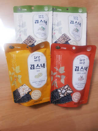 더빈트 와삭바삭 김스낵 — 5점을 준 리뷰어가 2019년 12월 올린 사용 사진