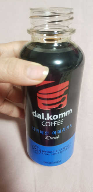 [빙그레] 달콤커피 콜라보 디카페인, 블랙 아메리카노 — 5점을 준 리뷰어가 2019년 1월 올린 사용 사진