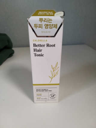 달리프 클로렐라 베러 루트 헤어토닉 100ml — 5점을 준 리뷰어가 2019년 12월 올린 사용 사진