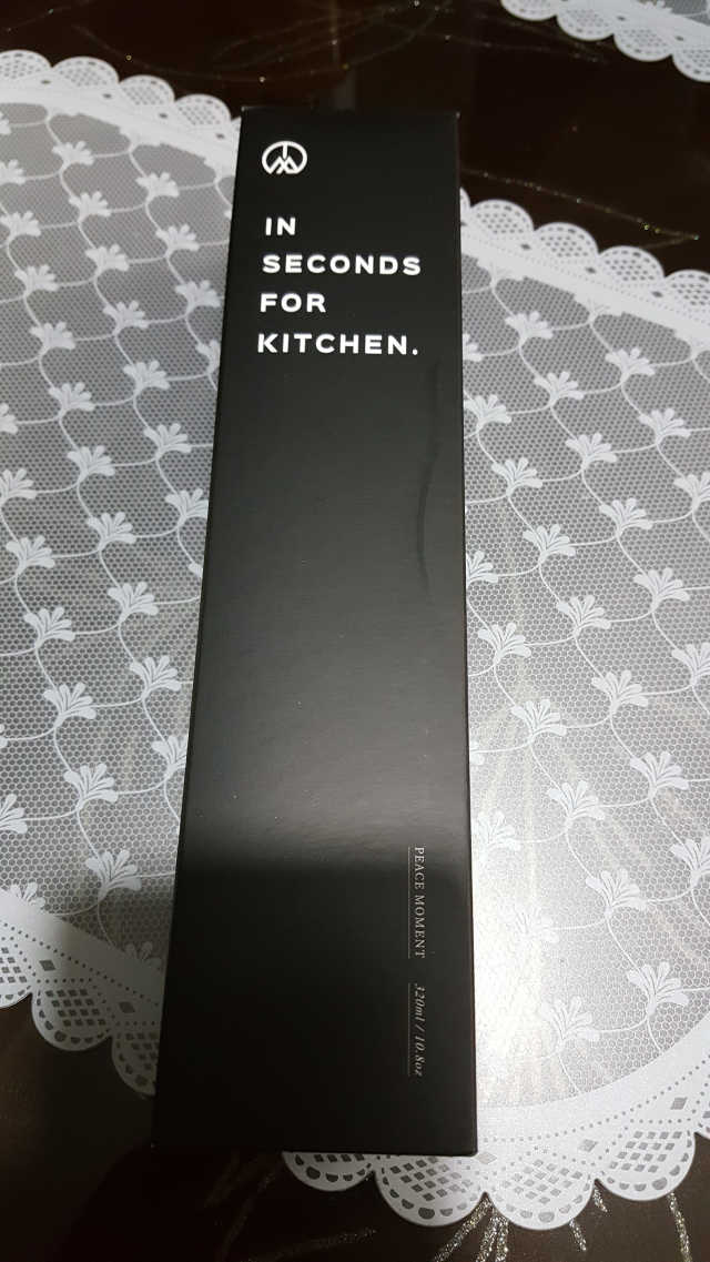 피스모먼트 인세컨즈포키친 320mL 천연살균소독제 리뷰 사진