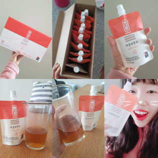 자연원 복다방 2종 100ml 10포씩 — 5점을 준 리뷰어가 2018년 12월 올린 사용 사진