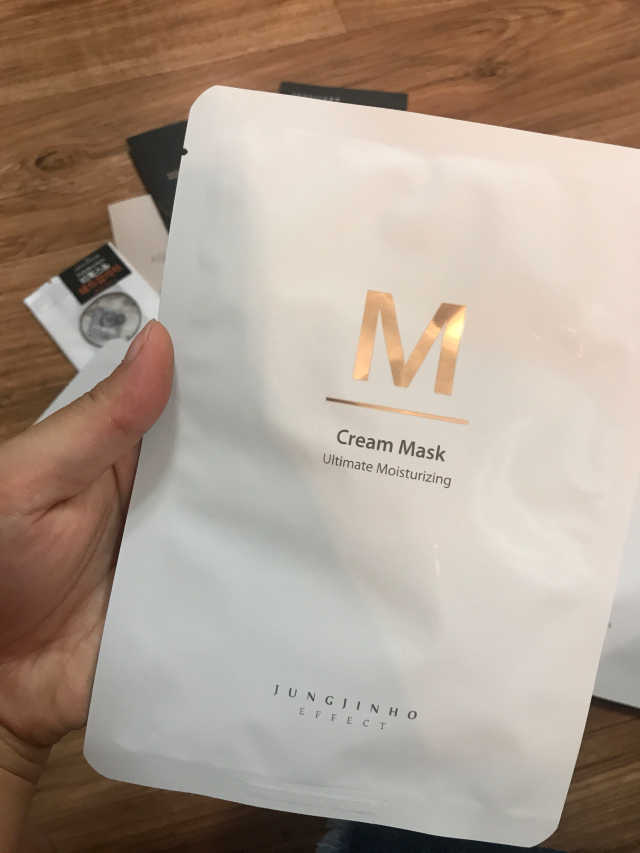 정진호이펙트 M 크림 마스크 리뷰 사진
