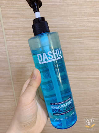 다슈코리아 다슈 데일리 비타플렉스 남성 청결제 — 4.5점을 준 리뷰어가 2019년 5월 올린 사용 사진