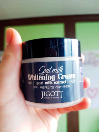 지고트 산양유 화이트닝 크림 70ml — 4점을 준 리뷰어가 2019년 5월 올린 사용 사진