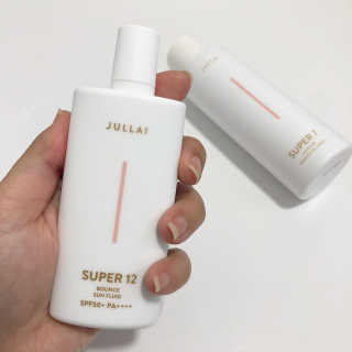 쥴라이Jullai 슈퍼 12 바운스 선 플루이드 SPF50+ PA++++ — 5점을 준 리뷰어가 2019년 7월 올린 사용 사진