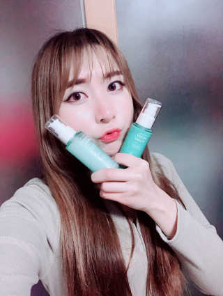 뷰디아니 세럼 + 플루이드 — 4.33점을 준 리뷰어가 2018년 4월 올린 사용 사진