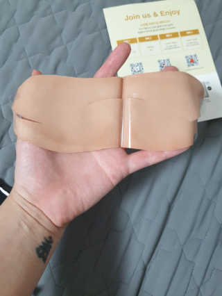 아이디플라코스메틱 아이디 페이스핏 마이너스 밴드 — 4점을 준 리뷰어가 2019년 9월 올린 사용 사진