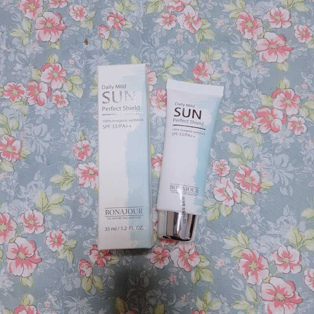 무기자차 썬 퍼펙트 쉴드 35ml 리뷰 사진