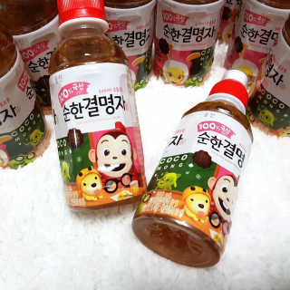 웅진식품 코코몽 어린이 순한결명자 200mL x 24페트 — 4점을 준 리뷰어가 2018년 4월 올린 사용 사진