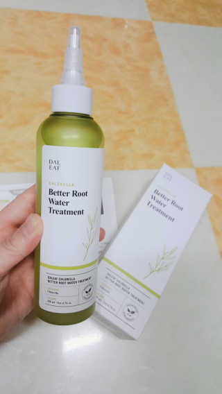 달리프 클로렐라 베러 루트 워터트리트먼트 200ml — 4점을 준 리뷰어가 2019년 4월 올린 사용 사진