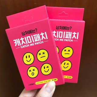 캐치미패치 트러블 스팟패치 — 5점을 준 리뷰어가 2020년 1월 올린 사용 사진