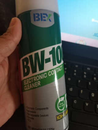 BW-100, 전자 접점 클리너 — 5점을 준 리뷰어가 2019년 9월 올린 사용 사진