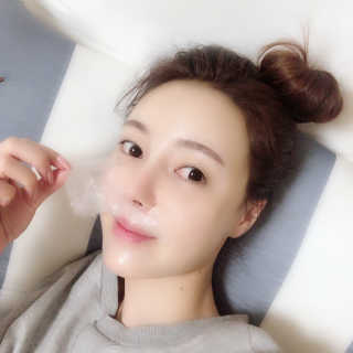 카미안느 더 퍼펙트 웨딩 마스크 — 5점을 준 리뷰어가 2018년 9월 올린 사용 사진
