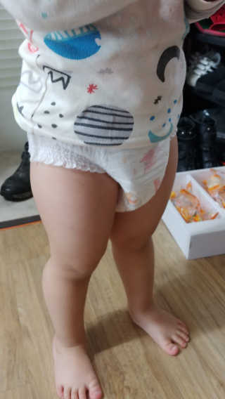 보솜이 액션핏 팬티형 — 5점을 준 리뷰어가 2019년 4월 올린 사용 사진