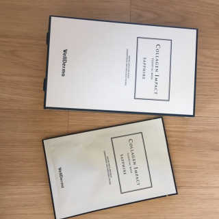 웰더마 사파이어 콜라겐 임팩트 에센셜 마스크 — 4점을 준 리뷰어가 2019년 4월 올린 사용 사진