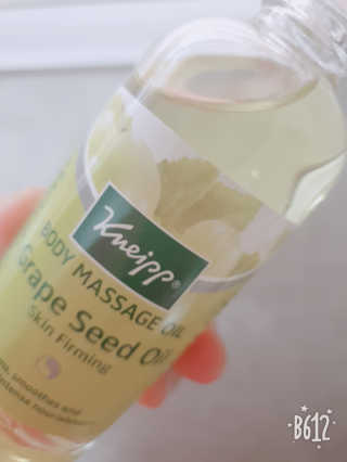 [크나이프] 그레이프씨드 슬리밍 마사지오일 100ml — 4점을 준 리뷰어가 2019년 8월 올린 사용 사진