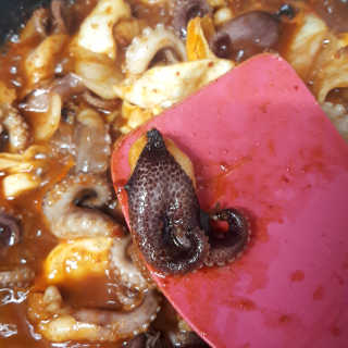 맵꾸미 쭈꾸미볶음 450g — 4점을 준 리뷰어가 2019년 8월 올린 사용 사진