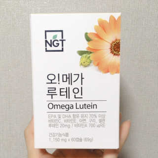 네츄럴굿띵스 오!메가루테인 60일분 — 4.33점을 준 리뷰어가 2018년 4월 올린 사용 사진