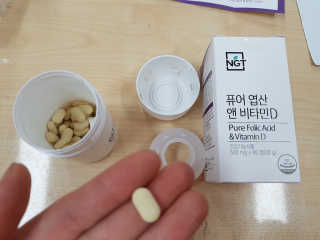 네츄럴굿띵스 퓨어 락토 철분 60일분 — 4.33점을 준 리뷰어가 2018년 1월 올린 사용 사진