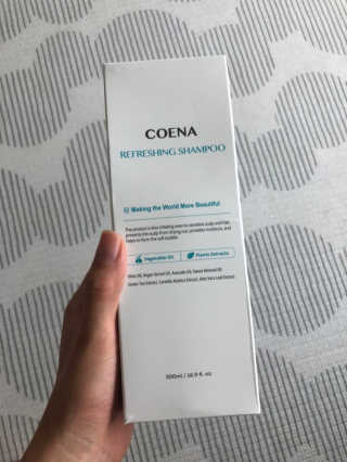 코에나샴푸 500ml — 5점을 준 리뷰어가 2019년 7월 올린 사용 사진