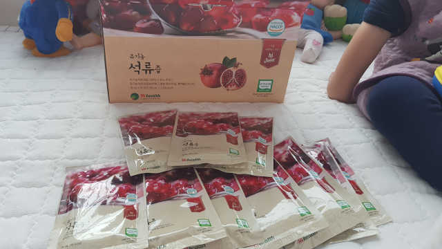[하이헬스] 정말 진하고 맛있는 유기농 석류즙 30포 리뷰 사진