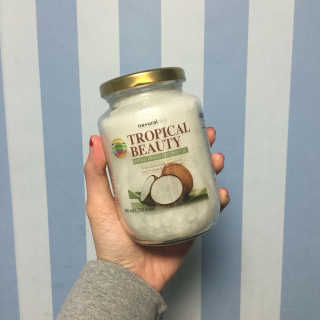트로피칼뷰티 엑스트라버진 코코넛오일 450ml — 5점을 준 리뷰어가 2017년 2월 올린 사용 사진