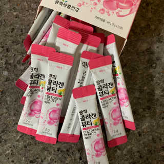 광희생활건강 광희 콜라겐뷰티 — 5점을 준 리뷰어가 2020년 1월 올린 사용 사진