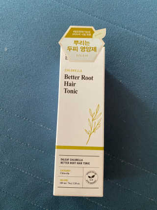 달리프 클로렐라 베러 루트 헤어토닉 100ml — 5점을 준 리뷰어가 2020년 3월 올린 사용 사진
