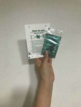 메디테라피 더마 릴렉스 힐링패치 — 4.5점을 준 리뷰어가 2018년 4월 올린 사용 사진
