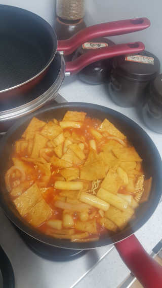 미쓰리떡볶이 just 10 min 패키지 — 5점을 준 리뷰어가 2018년 5월 올린 사용 사진