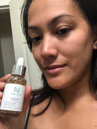 앰플엔 암 페트 펩티드 샷 AMPOULE — 4.5점을 준 리뷰어가 2019년 7월 올린 사용 사진