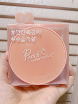 [블랙루즈] 피치 커버 벨벳 쿠션 2종 중 택1 — 5점을 준 리뷰어가 2019년 9월 올린 사용 사진