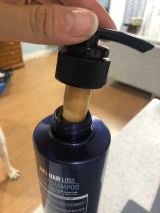 다슈코리아 다슈 데일리 단백질 한방 두피 골드 샴푸 500ml — 4점을 준 리뷰어가 2019년 9월 올린 사용 사진