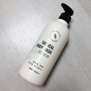 (주)에네스티 내추럴 촉촉  오트밀 바디워시 500ml — 5점을 준 리뷰어가 2019년 12월 올린 사용 사진