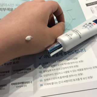Dr.메디션 리턴 화이트닝 스팟 크림- 달마시안크림 — 4.67점을 준 리뷰어가 2018년 11월 올린 사용 사진
