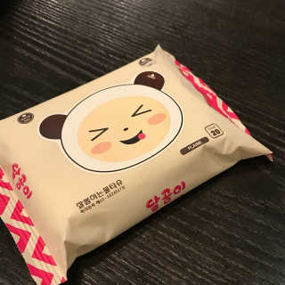 달곰이 물티슈 — 5점을 준 리뷰어가 2018년 5월 올린 사용 사진