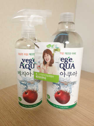 베지아쿠아 475ml + 리필 1000ml 1Set — 4점을 준 리뷰어가 2019년 10월 올린 사용 사진